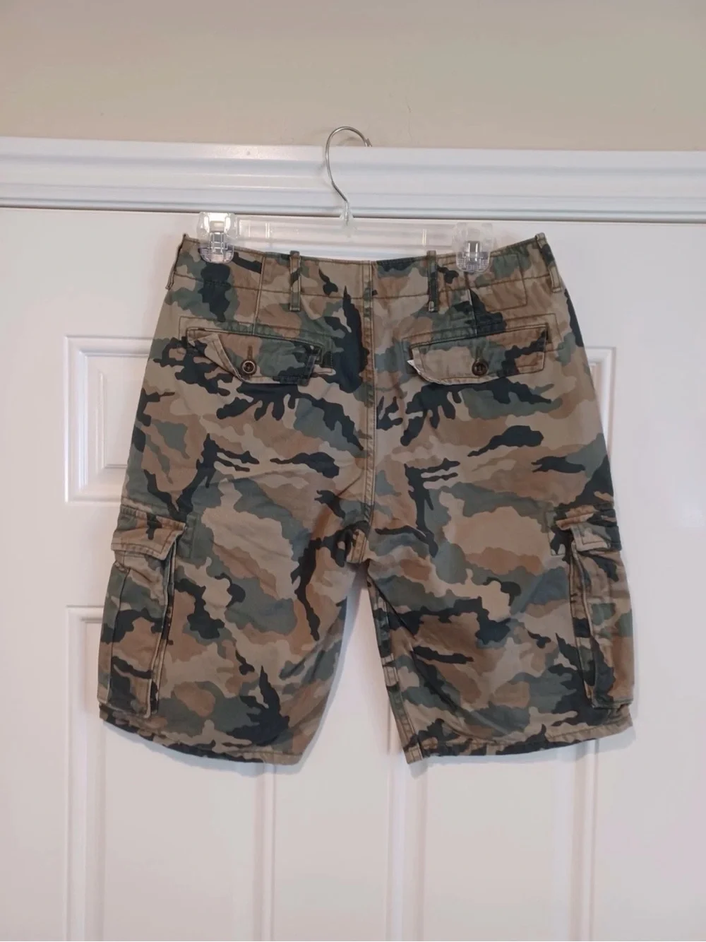 Men's Levi’s Camo Cargo Shorts - Green Camo 40